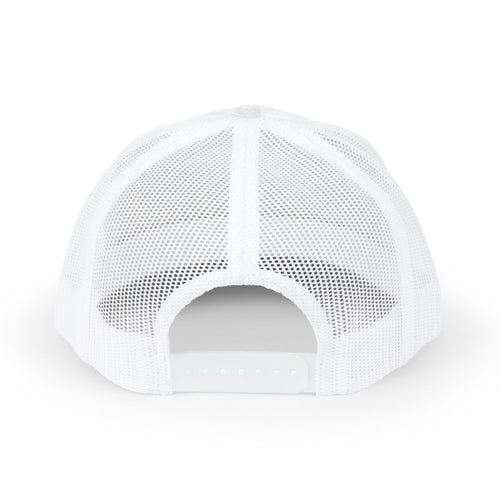 Trust in UAE trucker cap White